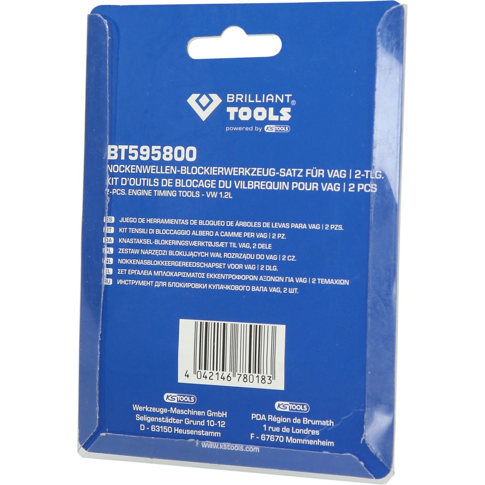 Produktabbildung Nr. 9: BRILLIANT TOOLS Motor-Einstellwerkzeug-Satz für Volkswagen 1.2