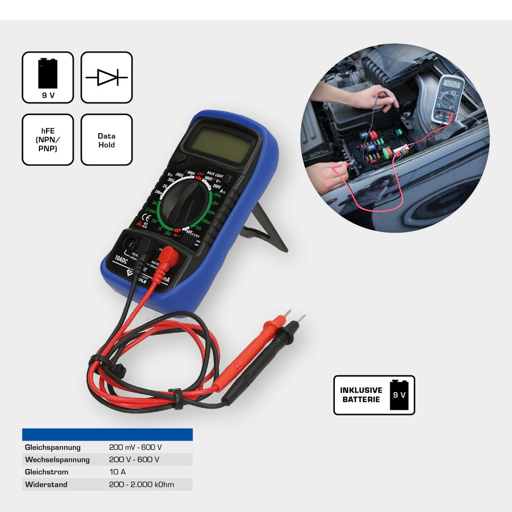 Produktabbildung Nr. 13: BRILLIANT TOOLS Multimeter
