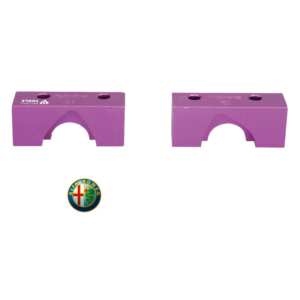 Produktabbildung Nr. 2: BRILLIANT TOOLS Nockenwellen-Arretierwerkzeug-Satz für Alfa Romeo 1.6l 16V