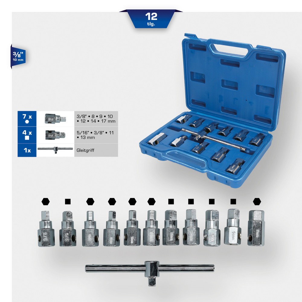 Produktabbildung Nr. 12: BRILLIANT TOOLS Öldienst-Stecknuss-Satz, 12-tlg