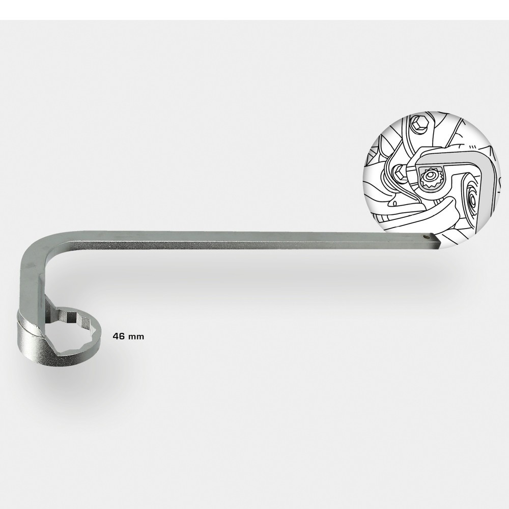 Produktabbildung Nr. 9: BRILLIANT TOOLS Ölfilterschlüssel für Haldex-Kupplungen