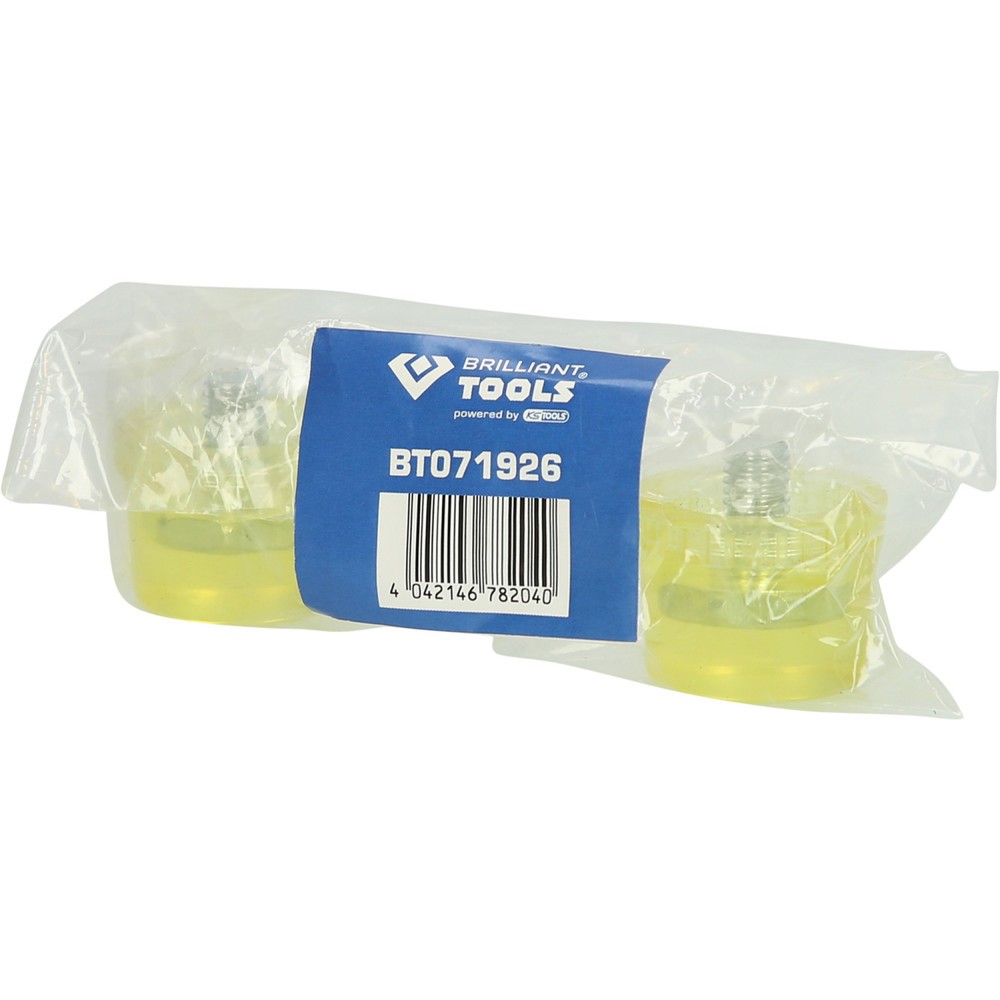Produktabbildung Nr. 5: BRILLIANT TOOLS Paar Ersatzköpfe Ø 32 mm