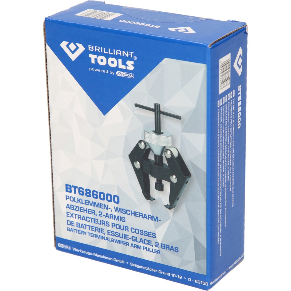 Produktabbildung Nr. 5: BRILLIANT TOOLS Polklemmen-, Wischerarm-Abzieher, 2-armig