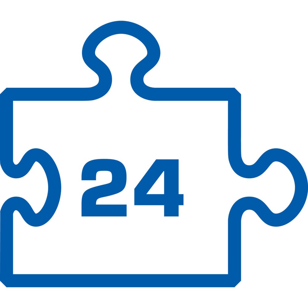 Produktabbildung Nr. 9: BRILLIANT TOOLS Pressunterlage, 24-tlg