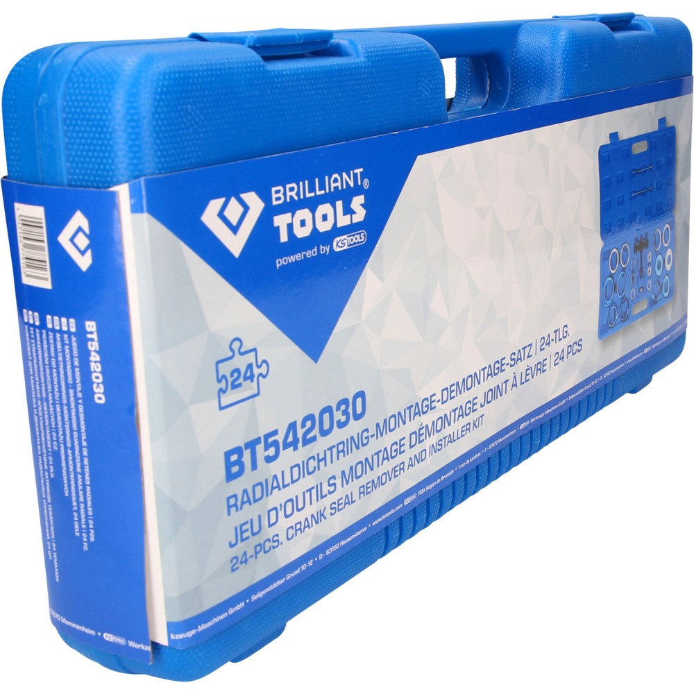 Produktabbildung Nr. 6: BRILLIANT TOOLS Radialdichtring-Montage-Demontage-Satz, 24-tlg