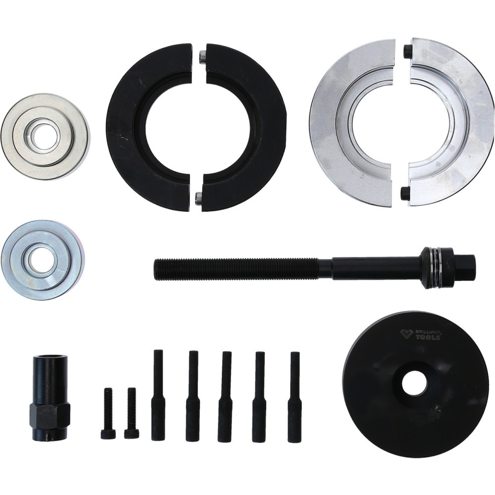 Produktabbildung Nr. 5: BRILLIANT TOOLS Radlager-Werkzeug-Satz, für VAG, Radlager-Nabeneinheit 72 mm