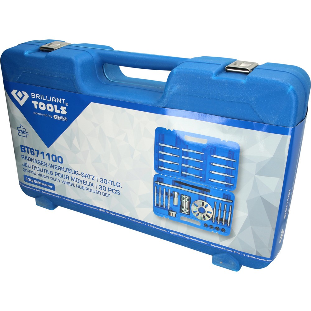 Produktabbildung Nr. 6: BRILLIANT TOOLS Radnaben-Werkzeug-Satz, 30-tlg
