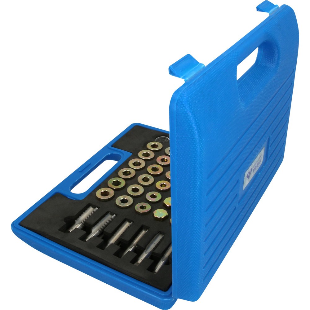 Produktabbildung Nr. 3: BRILLIANT TOOLS Reparatursatz für Öl-Ablassschrauben-Gewinde, 114-tlg