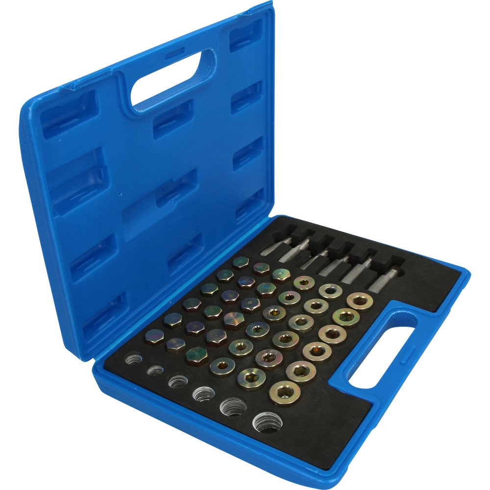 Produktabbildung Nr. 5: BRILLIANT TOOLS Reparatursatz für Öl-Ablassschrauben-Gewinde, 114-tlg