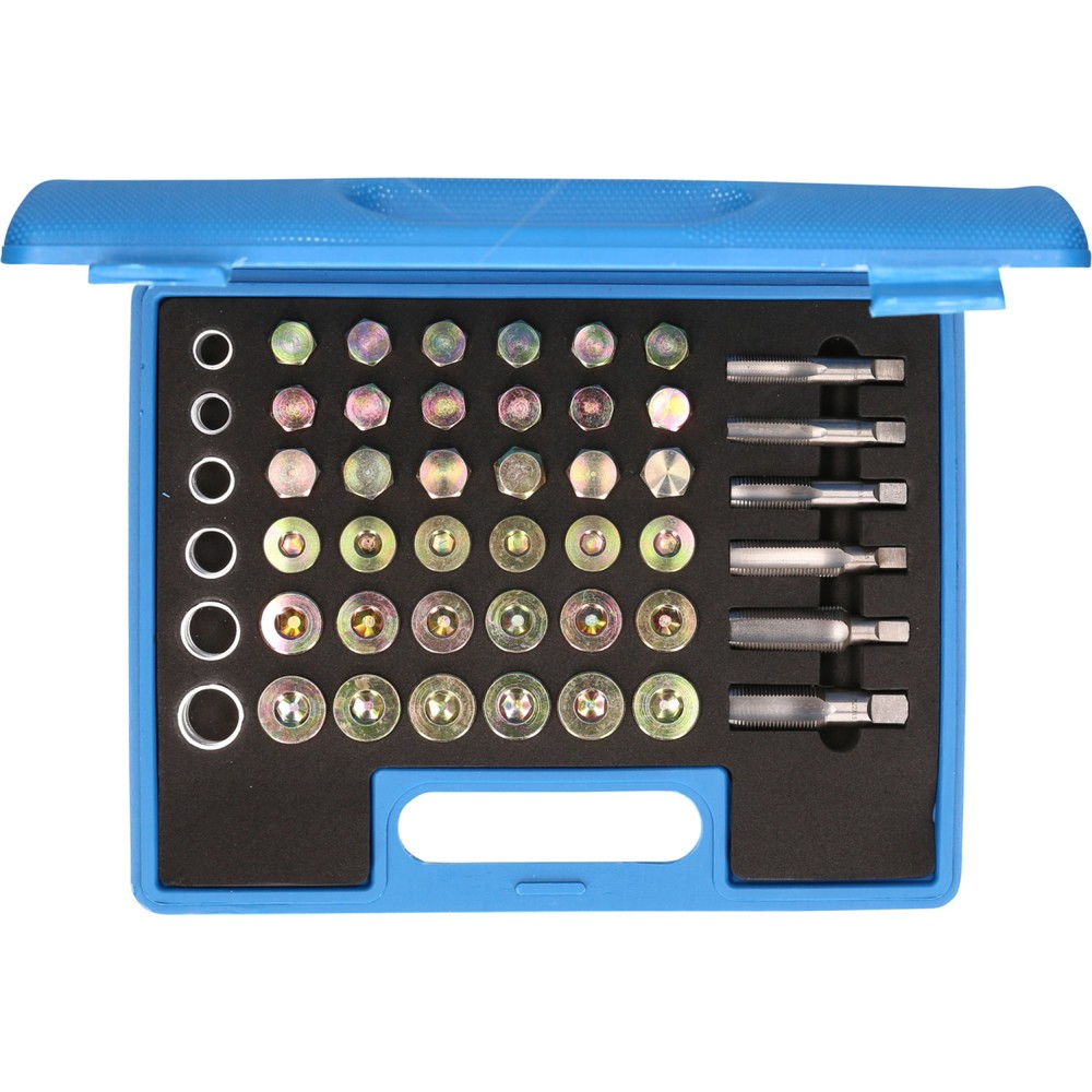 Produktabbildung Nr. 10: BRILLIANT TOOLS Reparatursatz für Öl-Ablassschrauben-Gewinde, 114-tlg