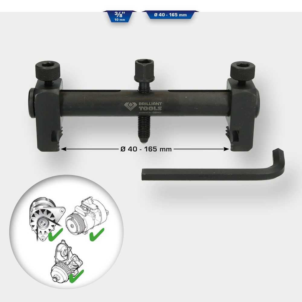 Produktabbildung Nr. 10: BRILLIANT TOOLS Riemenscheiben-Abzieher