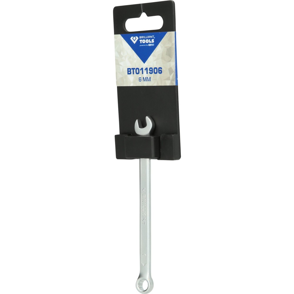 Produktabbildung Nr. 5: BRILLIANT TOOLS Ring-Maulschlüssel, 6 mm