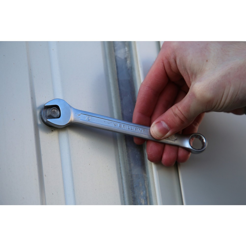 Produktabbildung Nr. 10: BRILLIANT TOOLS Ring-Maulschlüssel, 12 mm