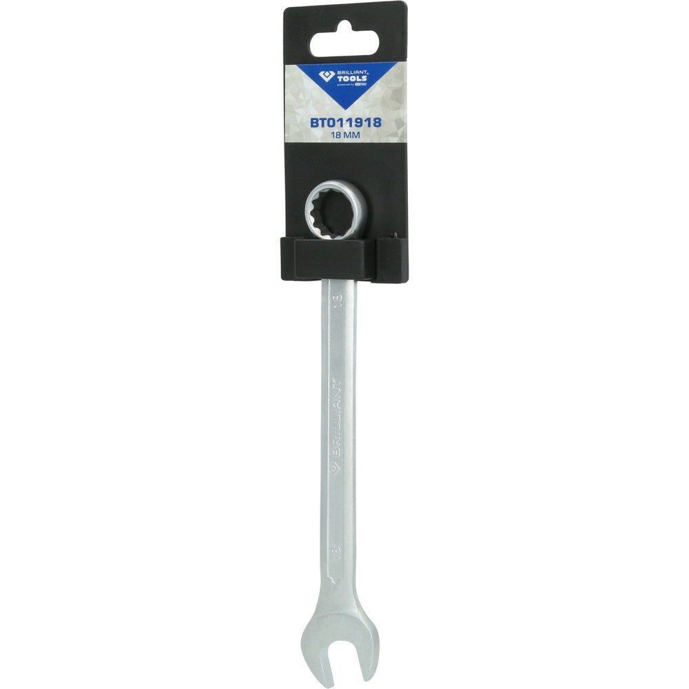 Produktabbildung Nr. 5: BRILLIANT TOOLS Ring-Maulschlüssel, 18 mm