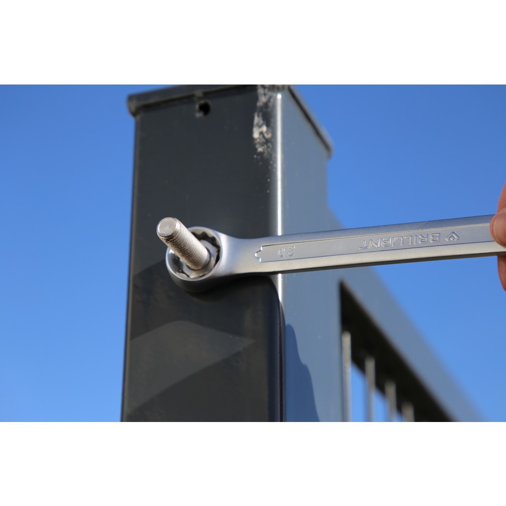 Produktabbildung Nr. 12: BRILLIANT TOOLS Ring-Maulschlüssel, 20 mm