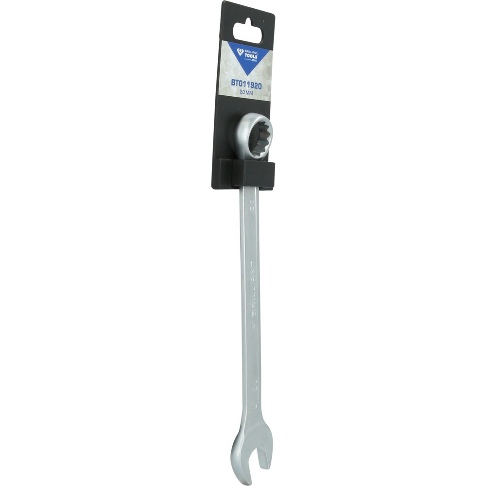 Produktabbildung Nr. 8: BRILLIANT TOOLS Ring-Maulschlüssel, 20 mm