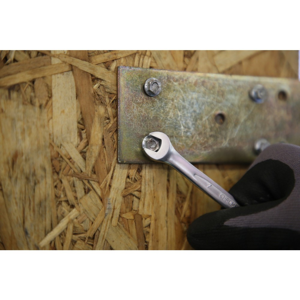 Produktabbildung Nr. 10: BRILLIANT TOOLS Ring-Maulschlüssel, 7 mm