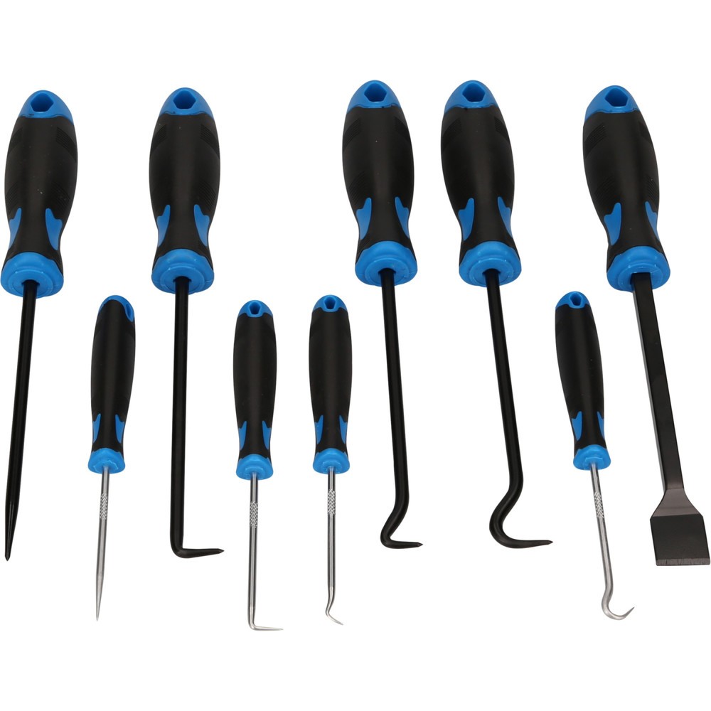 Produktabbildung Nr. 3: BRILLIANT TOOLS Schaber-Haken-Werkzeug-Satz, 9-tlg