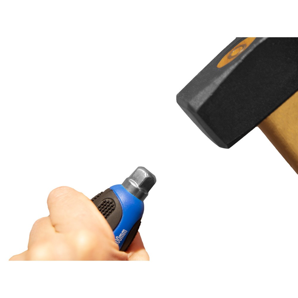 Produktabbildung Nr. 12: BRILLIANT TOOLS Schraubendreher-Satz mit Schlagkappe, 12-tlg