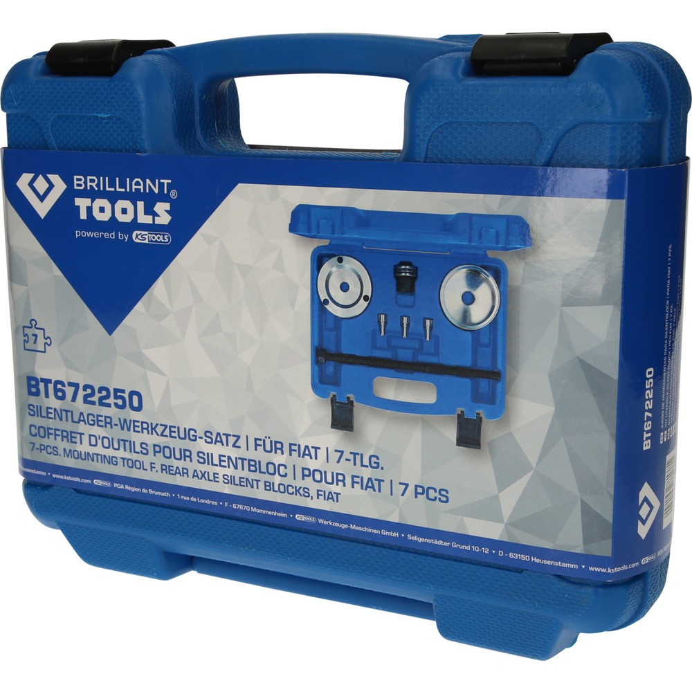 Produktabbildung Nr. 5: BRILLIANT TOOLS Silentlager-Werkzeug-Satz, für Fiat, 7-tlg