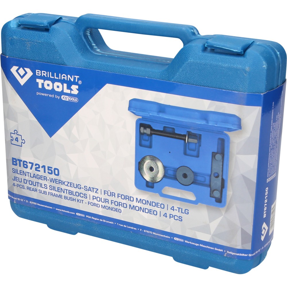 Produktabbildung Nr. 5: BRILLIANT TOOLS Silentlager-Werkzeug-Satz, für Ford Mondeo, 4-tlg