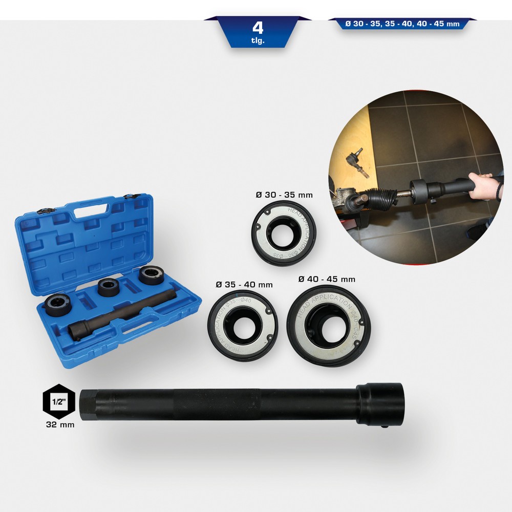 Produktabbildung Nr. 11: BRILLIANT TOOLS Spurstangenwerkzeug-Satz, 4-tlg