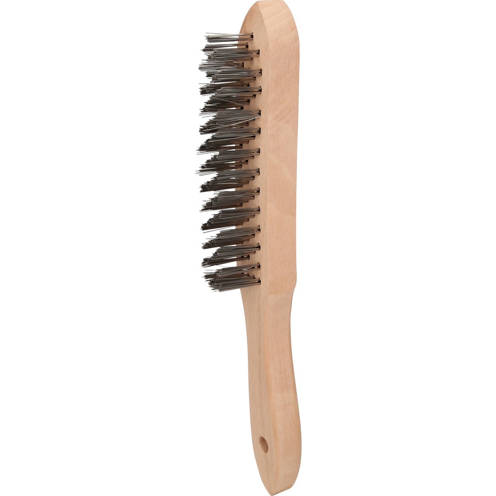 Produktabbildung Nr. 5: BRILLIANT TOOLS Stahl-Handdrahtbürste 4-reihig, 290mm
