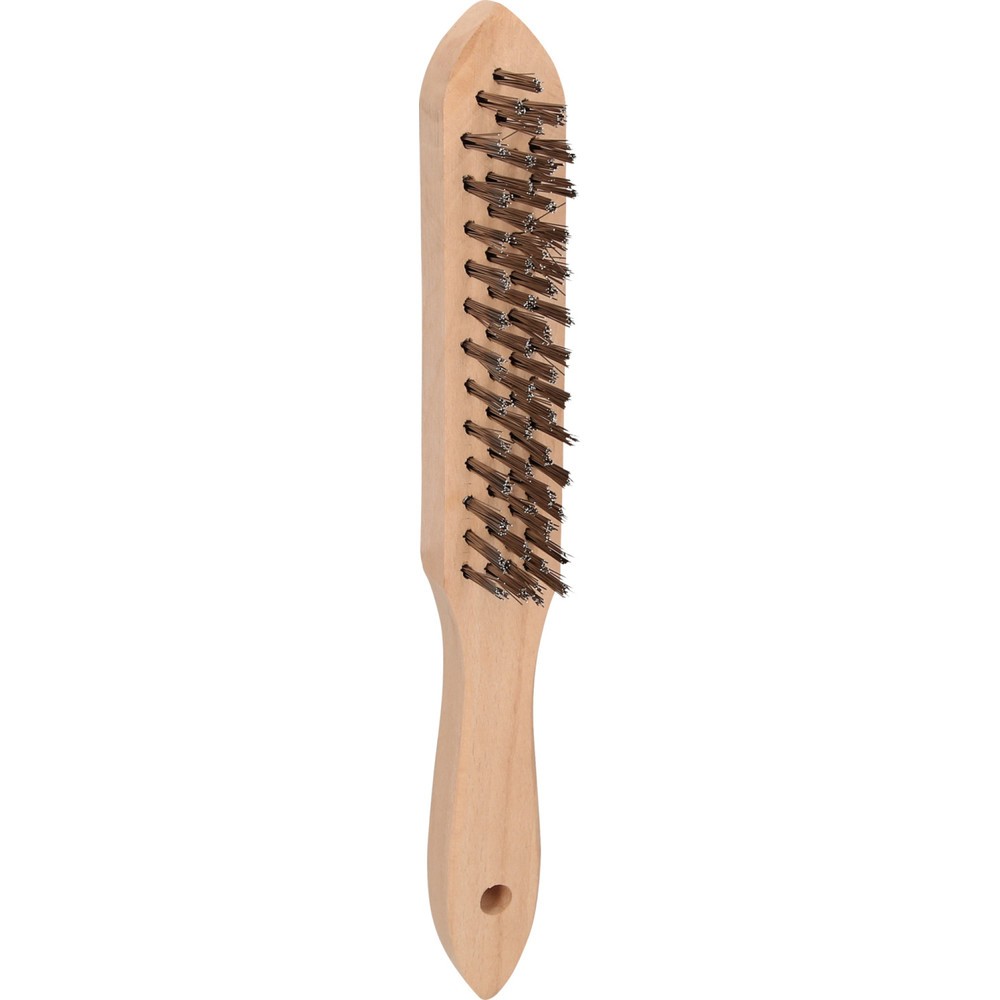 Produktabbildung Nr. 8: BRILLIANT TOOLS Stahl-Handdrahtbürste 4-reihig, 290mm