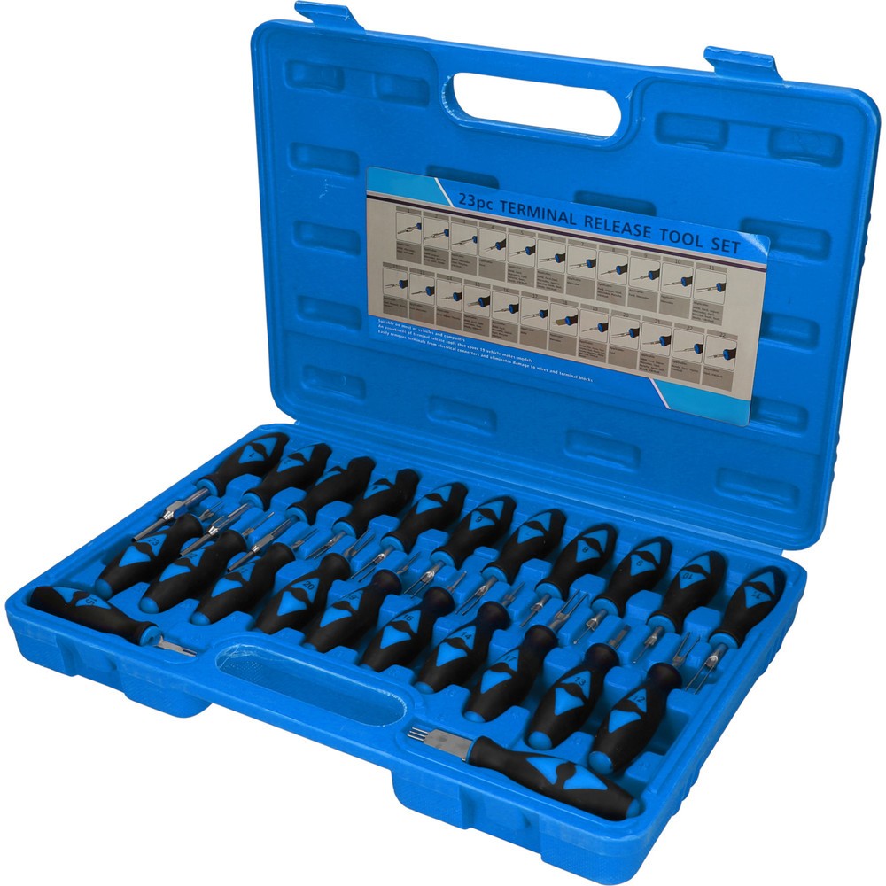 Produktabbildung: BRILLIANT TOOLS Stecker-Entriegelungswerkzeug-Satz, 23-tlg