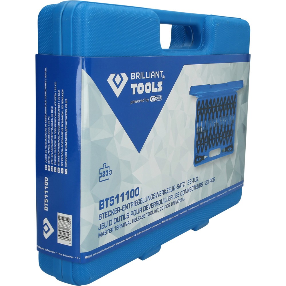 Produktabbildung Nr. 10: BRILLIANT TOOLS Stecker-Entriegelungswerkzeug-Satz, 23-tlg
