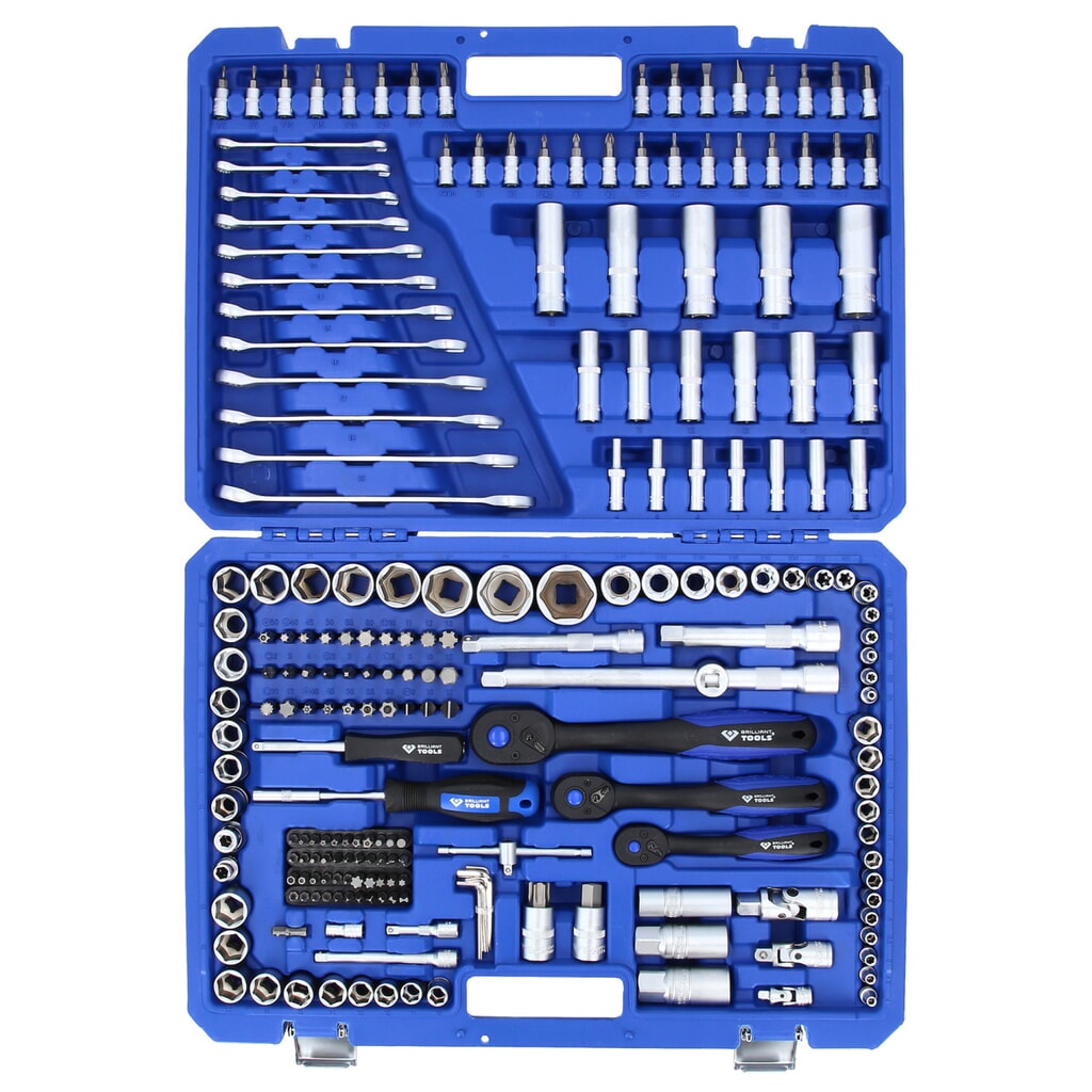 BRILLIANT TOOLS Steckschlüssel-Satz, 216-tlg, 1/4", 3/8", 1/2" Produktabbildung Nr. 13: BRILLIANT TOOLS Steckschlüssel-Satz, 216-tlg, 1/4", 3/8", 1/2"