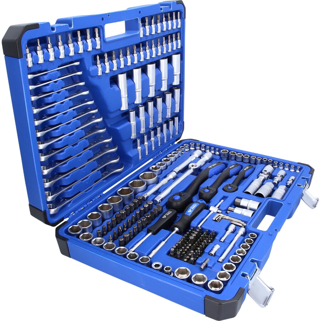 Produktabbildung Nr. 4: BRILLIANT TOOLS Steckschlüssel-Satz, 216-tlg, 1/4", 3/8", 1/2"