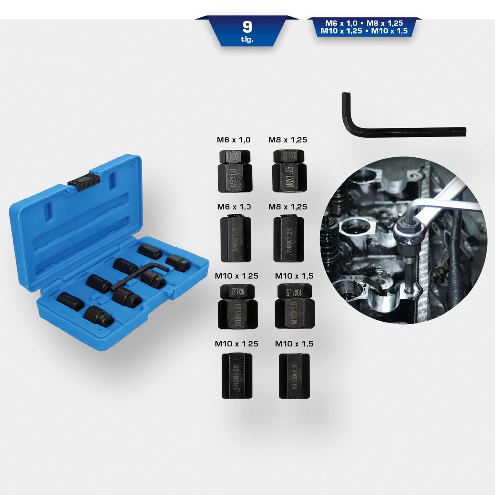 Produktabbildung Nr. 12: BRILLIANT TOOLS Stehbolzen-Ausdreher-Satz