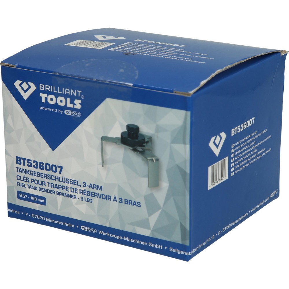 Produktabbildung Nr. 7: BRILLIANT TOOLS Tankgeberschlüssel, 3-Arm
