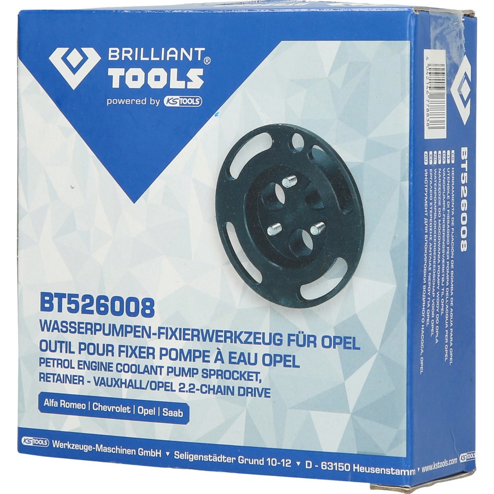 Produktabbildung Nr. 8: BRILLIANT TOOLS Wasserpumpen-Fixierwerkzeug für Opel