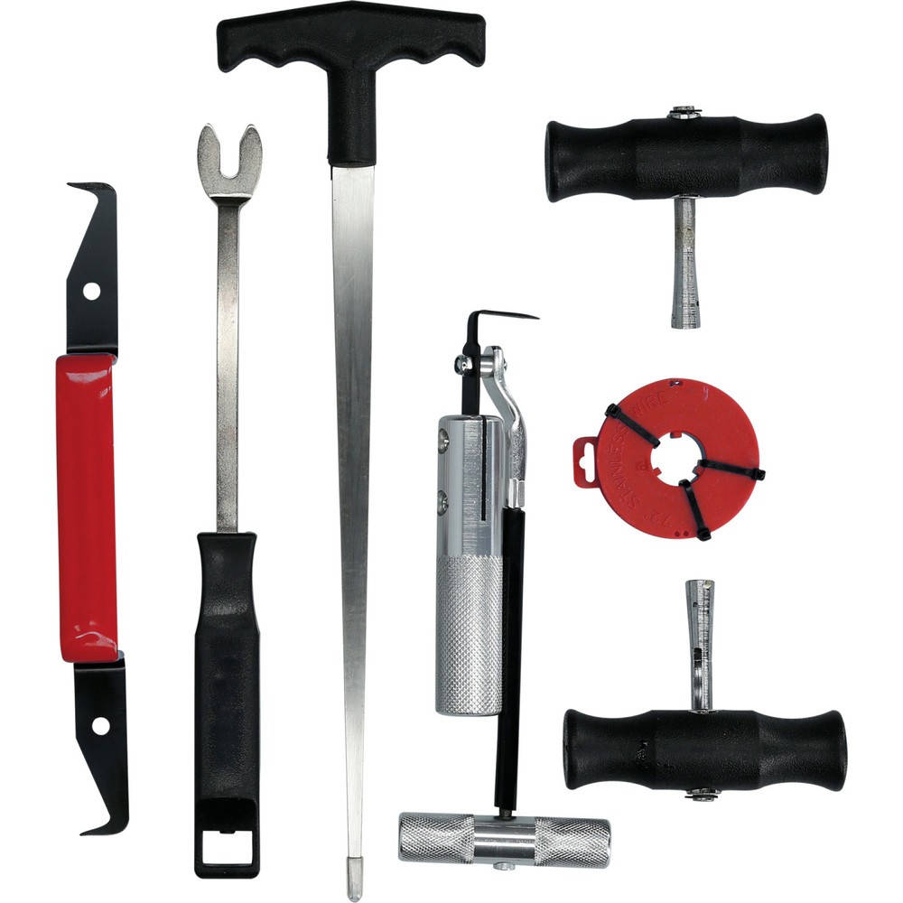 Produktabbildung: BRILLIANT TOOLS Windschutzscheiben-Ausbau-Satz, 7-tlg
