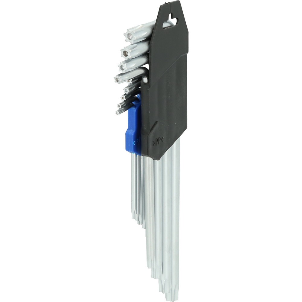 Produktabbildung Nr. 2: BRILLIANT TOOLS Winkelstiftschlüssel-Satz, 9-tlg, Torx-Profil, kurz