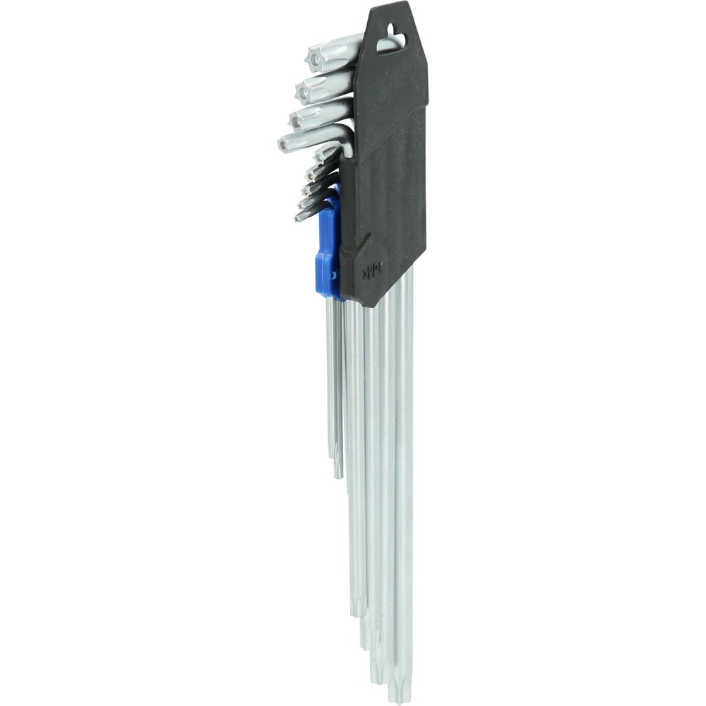 Produktabbildung Nr. 3: BRILLIANT TOOLS Winkelstiftschlüssel-Satz, 9-tlg, Torx-Profil, lang