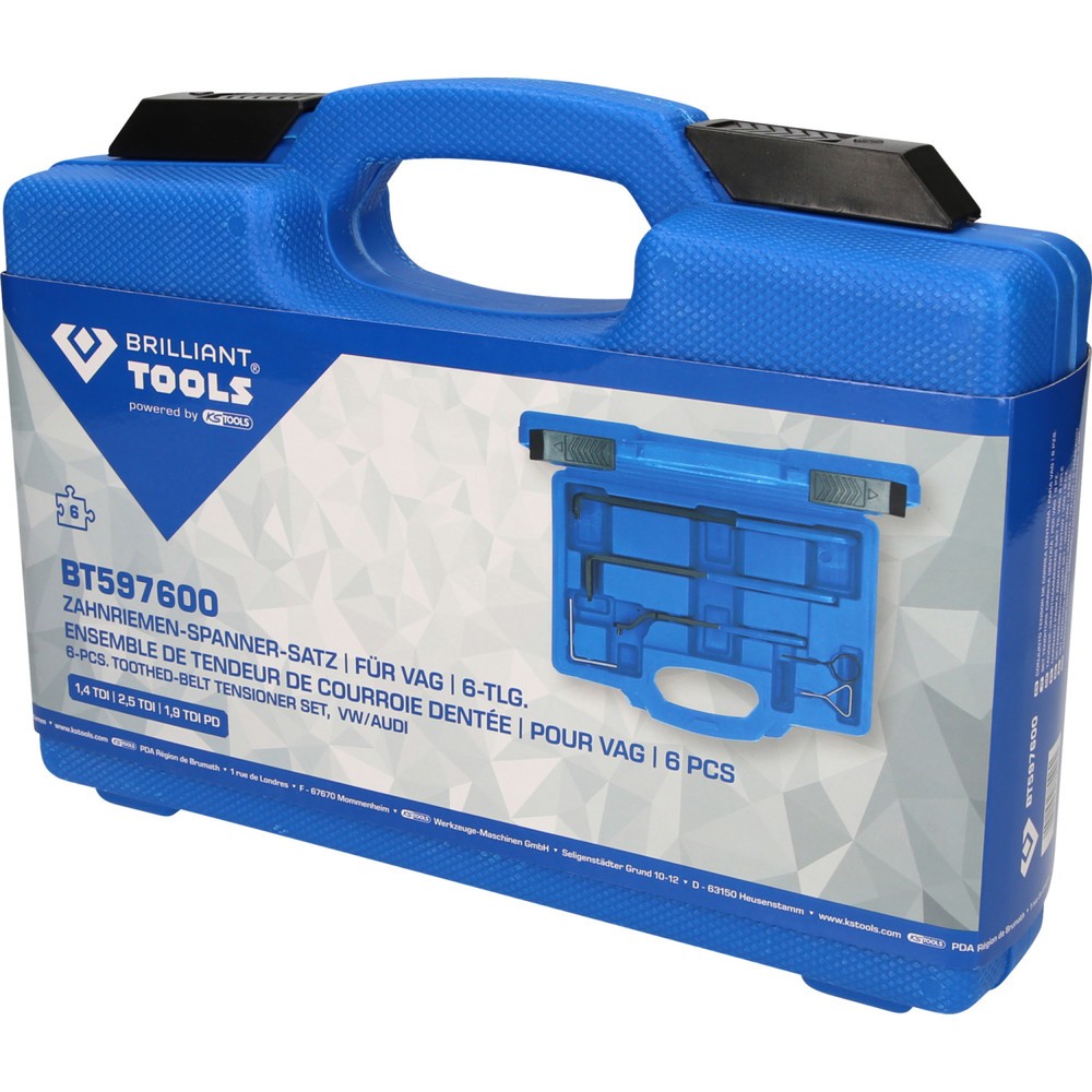 Produktabbildung Nr. 7: BRILLIANT TOOLS Zahnriemen-Spanner-Satz für VAG