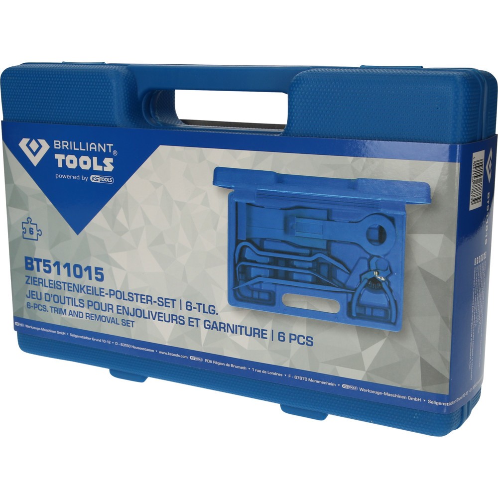 Produktabbildung Nr. 9: BRILLIANT TOOLS Zierleistenkeile-Polster-Satz, 6-tlg