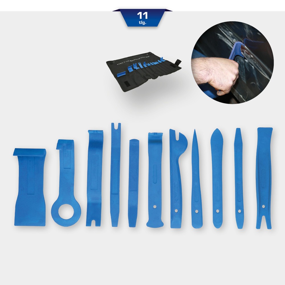 Produktabbildung Nr. 13: BRILLIANT TOOLS Zierleistenkeile-Satz, 11-tlg