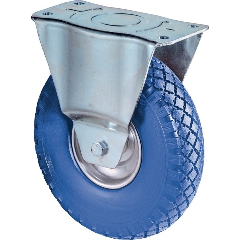 Produktabbildung: BS ROLLEN Bockrolle, Polyurethan, 200 mm 75 kg, 138 x 109 mm
