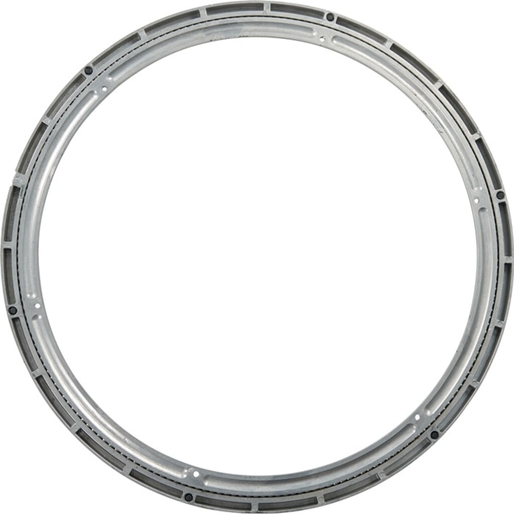 Produktabbildung: BS ROLLEN Drehkranz, Stärke 15 mm, Ø 450 mm Tragfähigkeit 350 kg, ohne Verzahnung