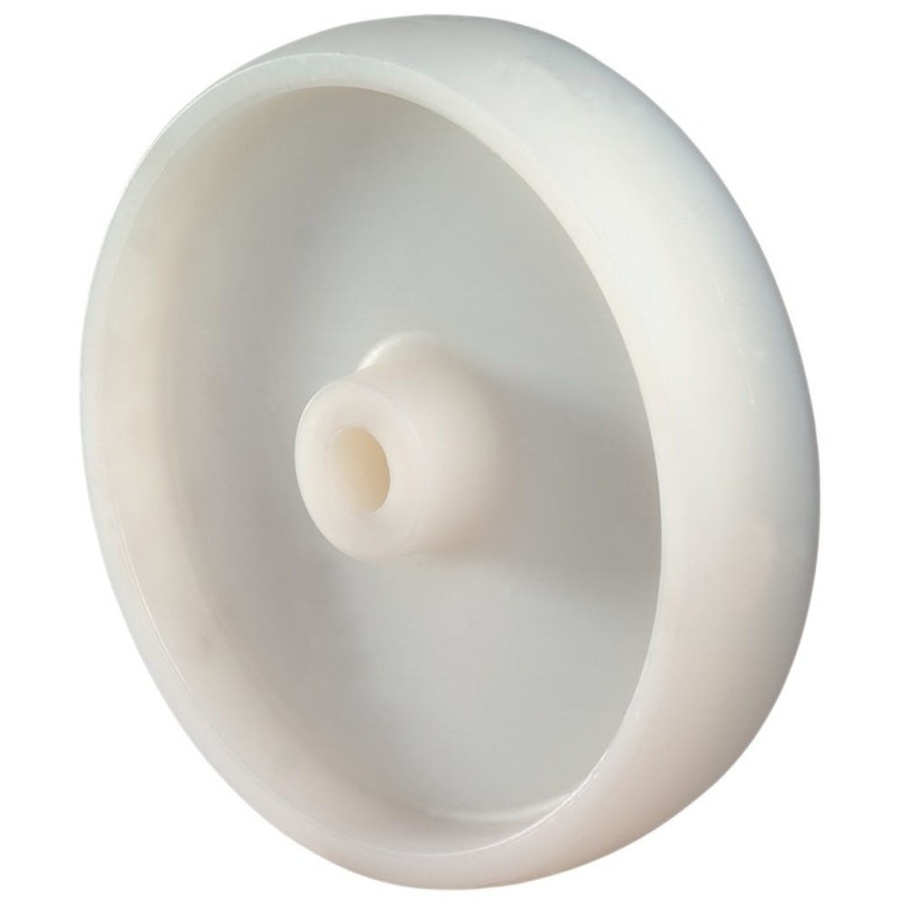Produktabbildung: BS ROLLEN Ersatzrad, Kunststoff weiß, Rad-Ø 80 mm Tragfähigkeit 150 kg, Achs-Ø 12 mm Nabenlänge 40 mm