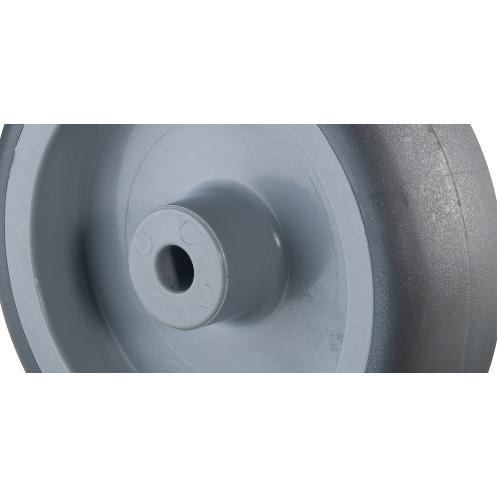 Produktabbildung: BS ROLLEN Gummirad TPE, Gleitlager, Ø x Breite 75 x 25 mm, TK 60 kg