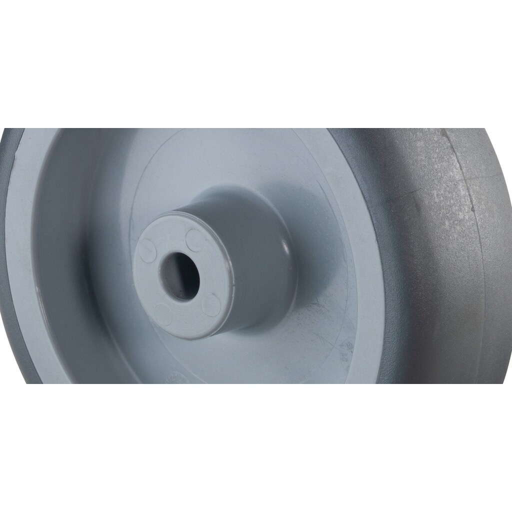 Produktabbildung: BS ROLLEN Gummirad TPE, Gleitlager, Ø x Breite 75 x 25 mm, TK 60 kg