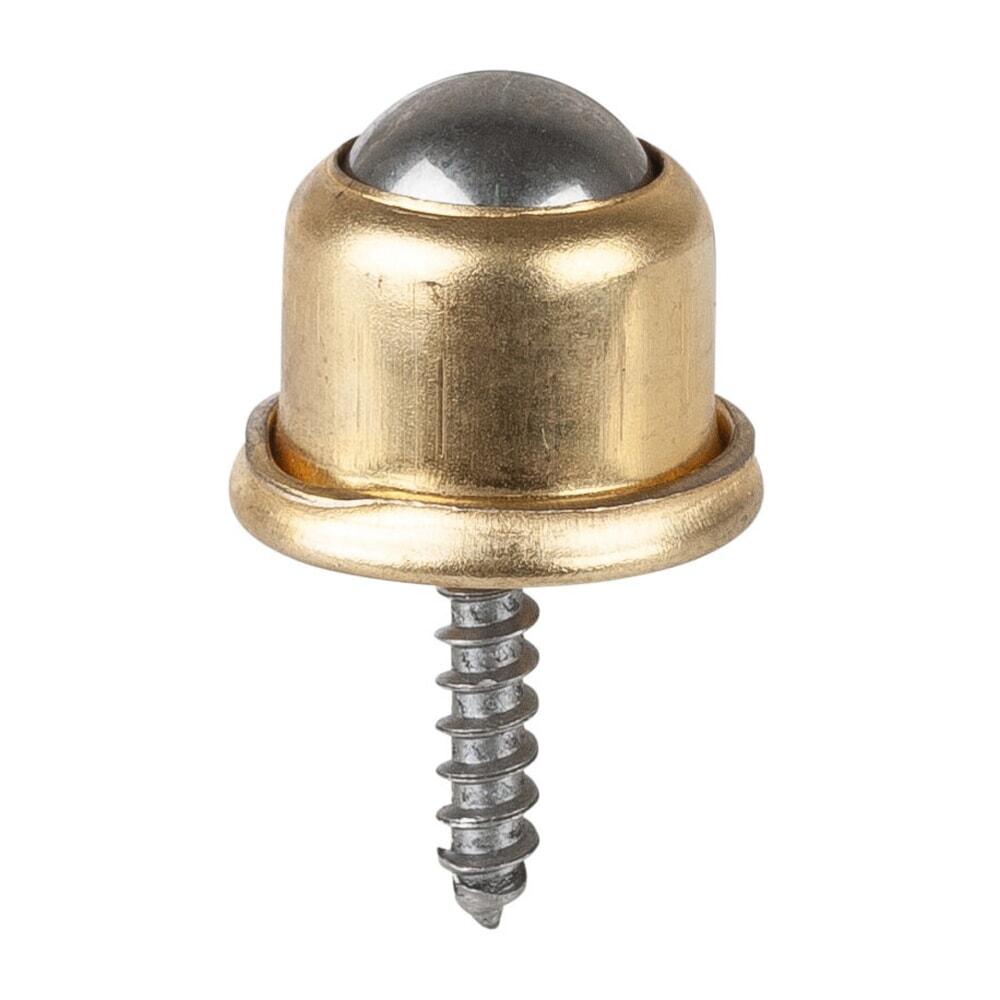 Produktabbildung: BS ROLLEN Kugelrolle mit Gewindestift, Stahl, Ø 16 mm, TK 12 kg