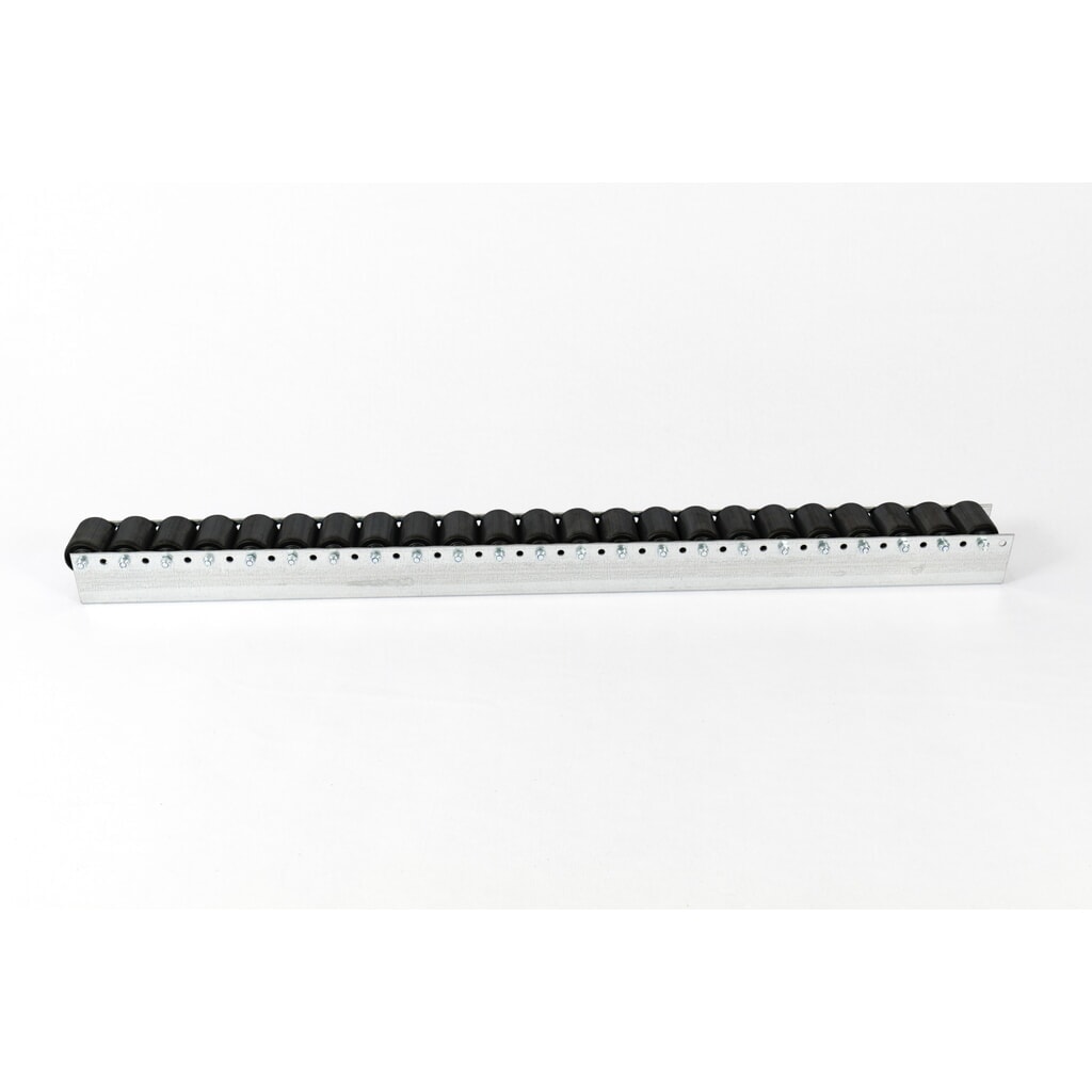 BS ROLLEN Paletten-Rollenschiene, Kunststoffrolle ohne Spurkranz, TK pro Rolle 65 kg, Teilung 104 mm Produktabbildung Nr. 3: BS ROLLEN Paletten-Rollenschiene, Kunststoffrolle ohne Spurkranz, TK pro Rolle 65 kg, Teilung 104 mm