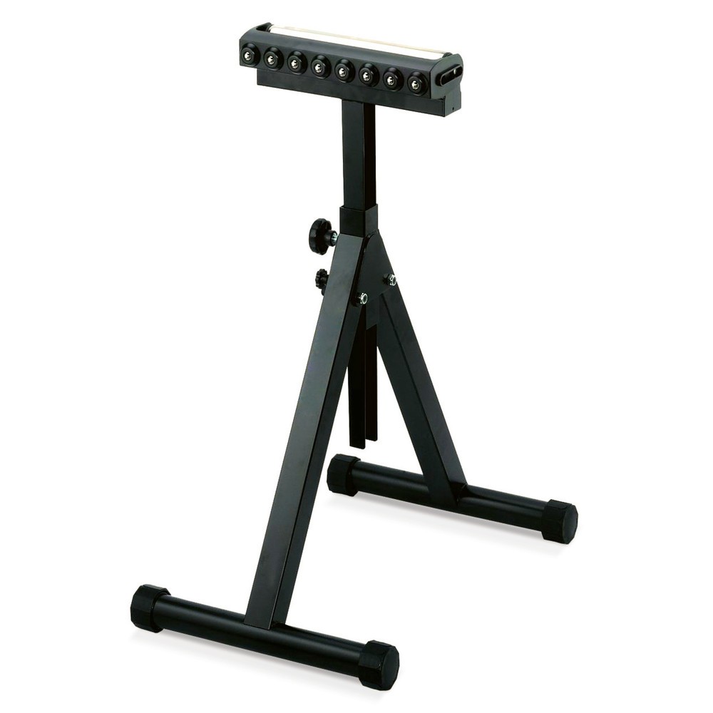 Produktabbildung: BS ROLLEN Rollenbock für Materialzuführungen, Kombi, Höhe 758-1.197 mm