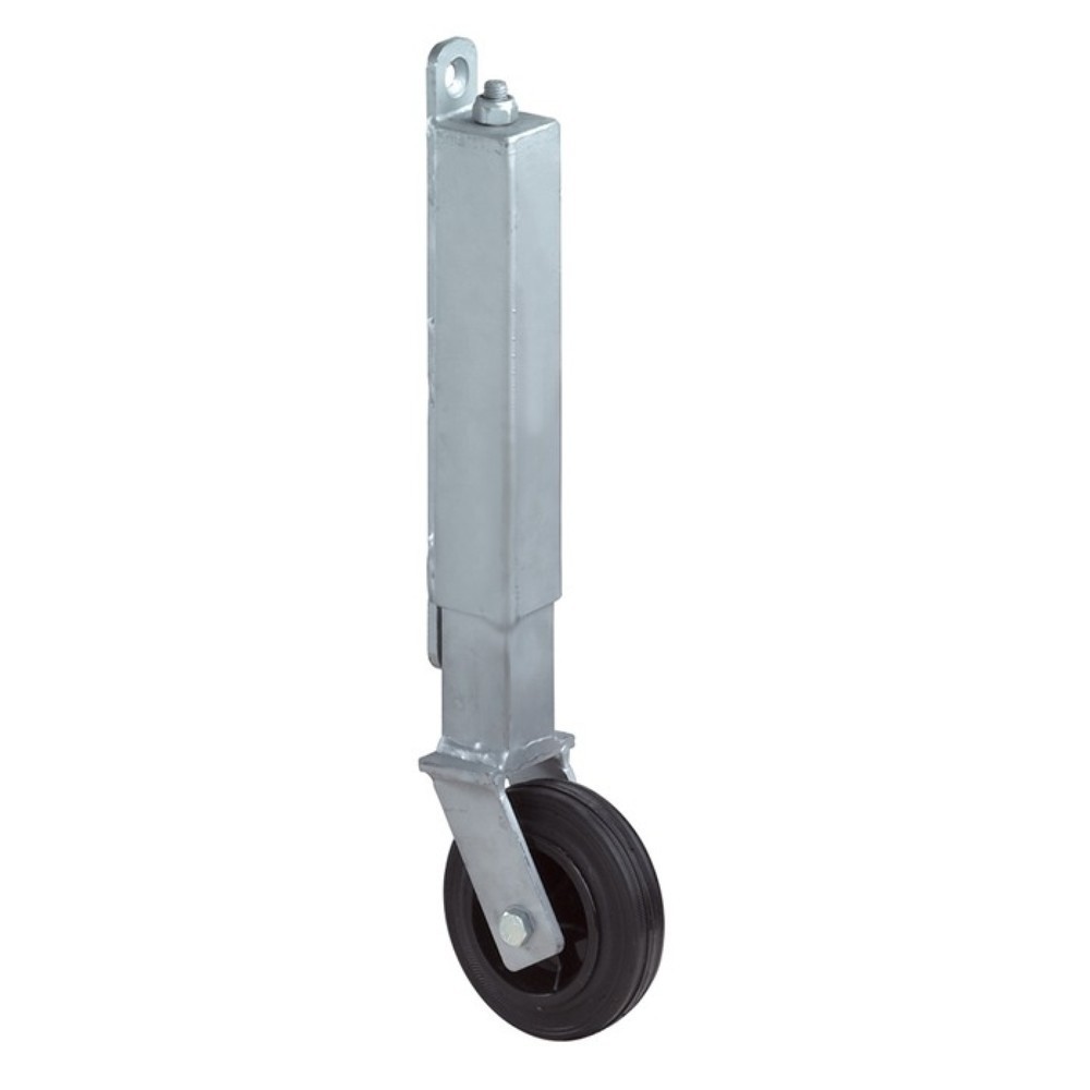 Produktabbildung: BS ROLLEN Torrolle, mit Anschraubplatte, Rad-Ø 100 mm Tragfähigkeit 70 kg, Gummi